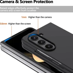 Samsung Galaxy Z FOLD 6 - Slim Silikon Backcover Schwarz