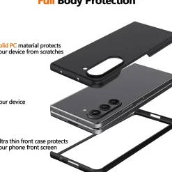 Samsung Galaxy Z FOLD 6 - Slim Silikon Backcover Schwarz