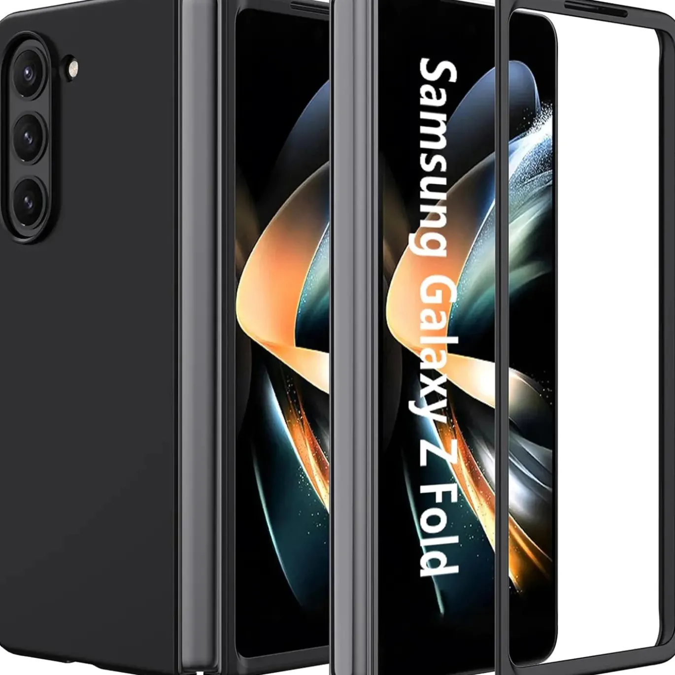 Samsung Galaxy Z FOLD 6 - Slim Silikon Backcover Schwarz