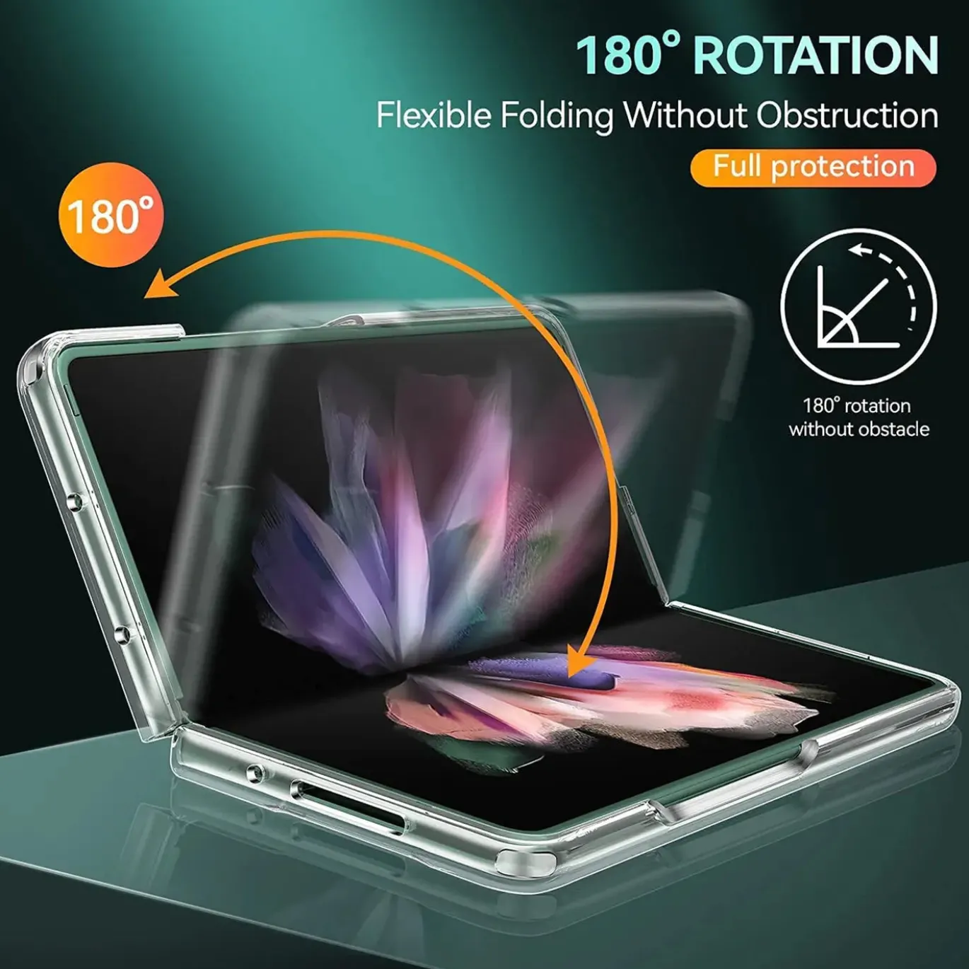 Samsung Galaxy Z FOLD 3 - Slim Clear Case Hülle