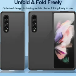 Samsung Galaxy Z FOLD 4 - Slim Silikon Backcover Schwarz