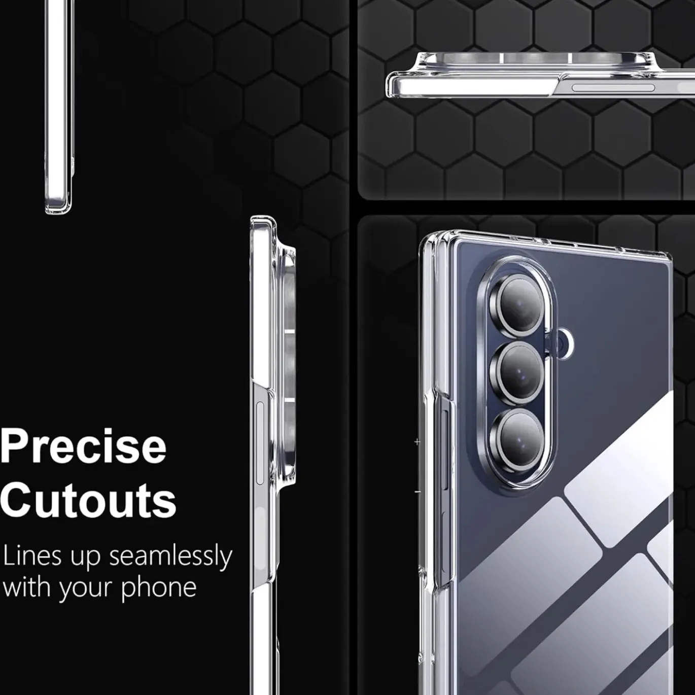 Samsung Galaxy Z FOLD 7 - Slim Clear Case Hülle