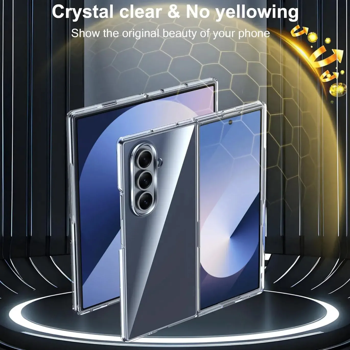 Samsung Galaxy Z FOLD 7 - Slim Clear Case Hülle
