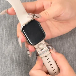 Smartwatch Armbandschmuck Set mit Charms & Deko-Ringen