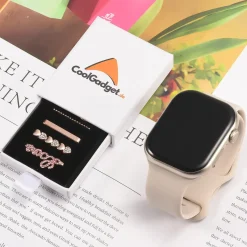 Smartwatch Armbandschmuck Set mit Charms & Deko-Ringen