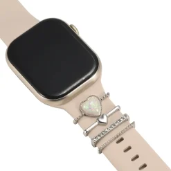 Smartwatch Armbandschmuck Set mit Charms & Deko-Ringen