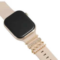 Smartwatch Armbandschmuck Set mit Charms & Deko-Ringen
