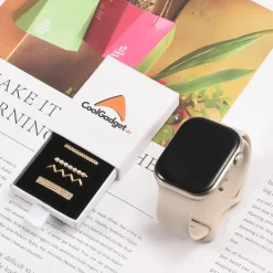 Smartwatch Armbandschmuck Set mit Charms & Deko-Ringen