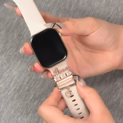 Smartwatch Armbandschmuck Set mit Charms & Deko-Ringen