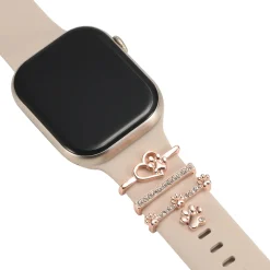 Smartwatch Armbandschmuck Set mit Charms & Deko-Ringen