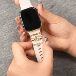 Smartwatch Armbandschmuck Set mit Charms & Deko-Ringen