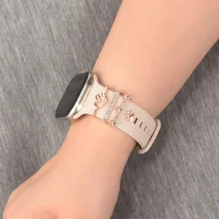 Smartwatch Armbandschmuck Set mit Charms & Deko-Ringen