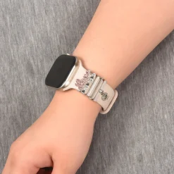 Smartwatch Armbandschmuck Set mit Charms & Deko-Ringen