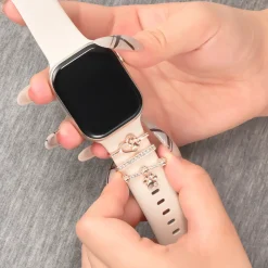 Smartwatch Armbandschmuck Set mit Charms & Deko-Ringen