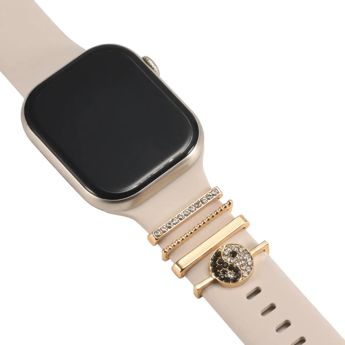 Smartwatch Armbandschmuck Set mit Charms & Deko-Ringen