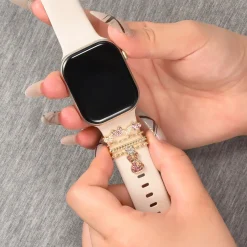 Smartwatch Armbandschmuck Set mit Charms & Deko-Ringen