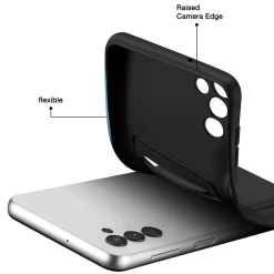 TPU Case für Samsung Galaxy S25 FE - Slim Hülle mit Kartenfach & Mikrofaser-Inlay