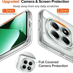 Transparente TPU Hülle für Xiaomi Redmi Note 15 5G - Kristallklares Slim Case