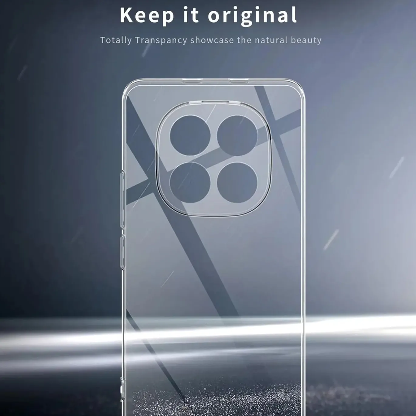 Transparente TPU Hülle für Xiaomi Redmi Note 15 Pro 5G - Kristallklares Slim Case