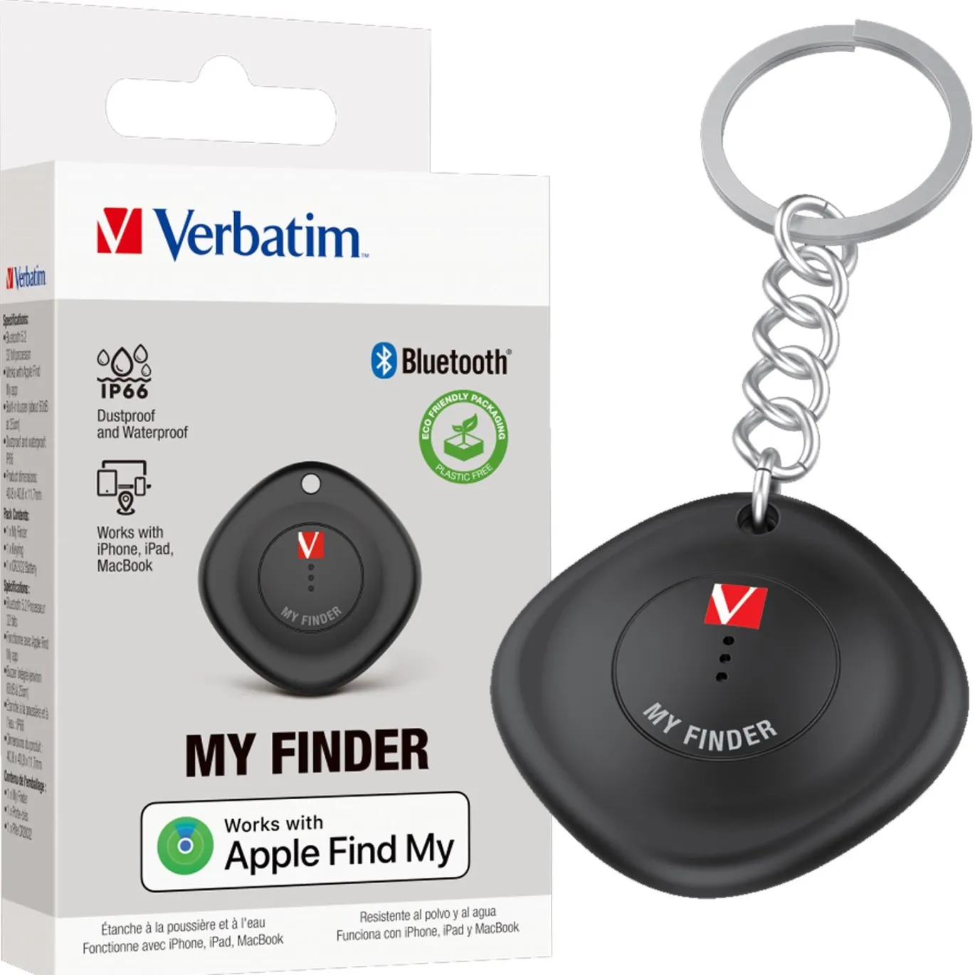 Verbatim Bluetooth Tracker MYF-01 - 1er Pack