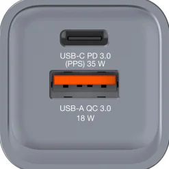 Verbatim Netz-Ladegerät GNC-35 - GaN Charger 35W
