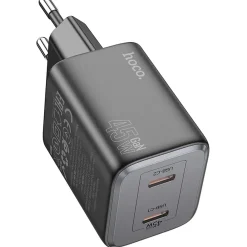 45W GaN Schnellladegerät USB-C & USB-A 3.0 Fast Charger Netzteil