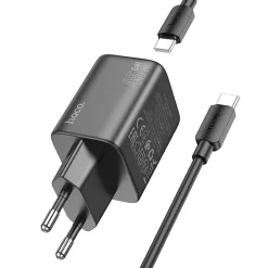 45W GaN Schnellladegerät USB-C & USB-A 3.0 Fast Charger Netzteil