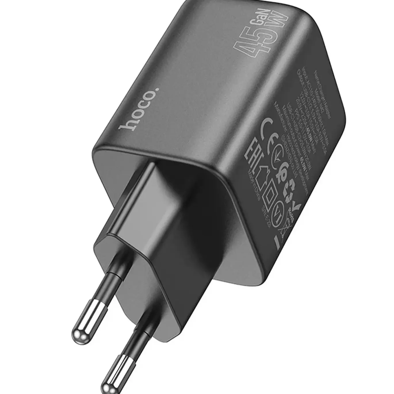 45W GaN Schnellladegerät USB-C & USB-A 3.0 Fast Charger Netzteil