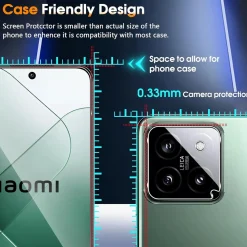 Xiaomi 15 - 9H Displayschutzfolie 2x Display & Kamera