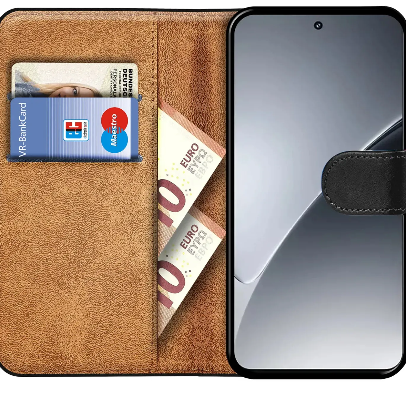 Xiaomi 15 - Klapphülle mit Kartenfächern