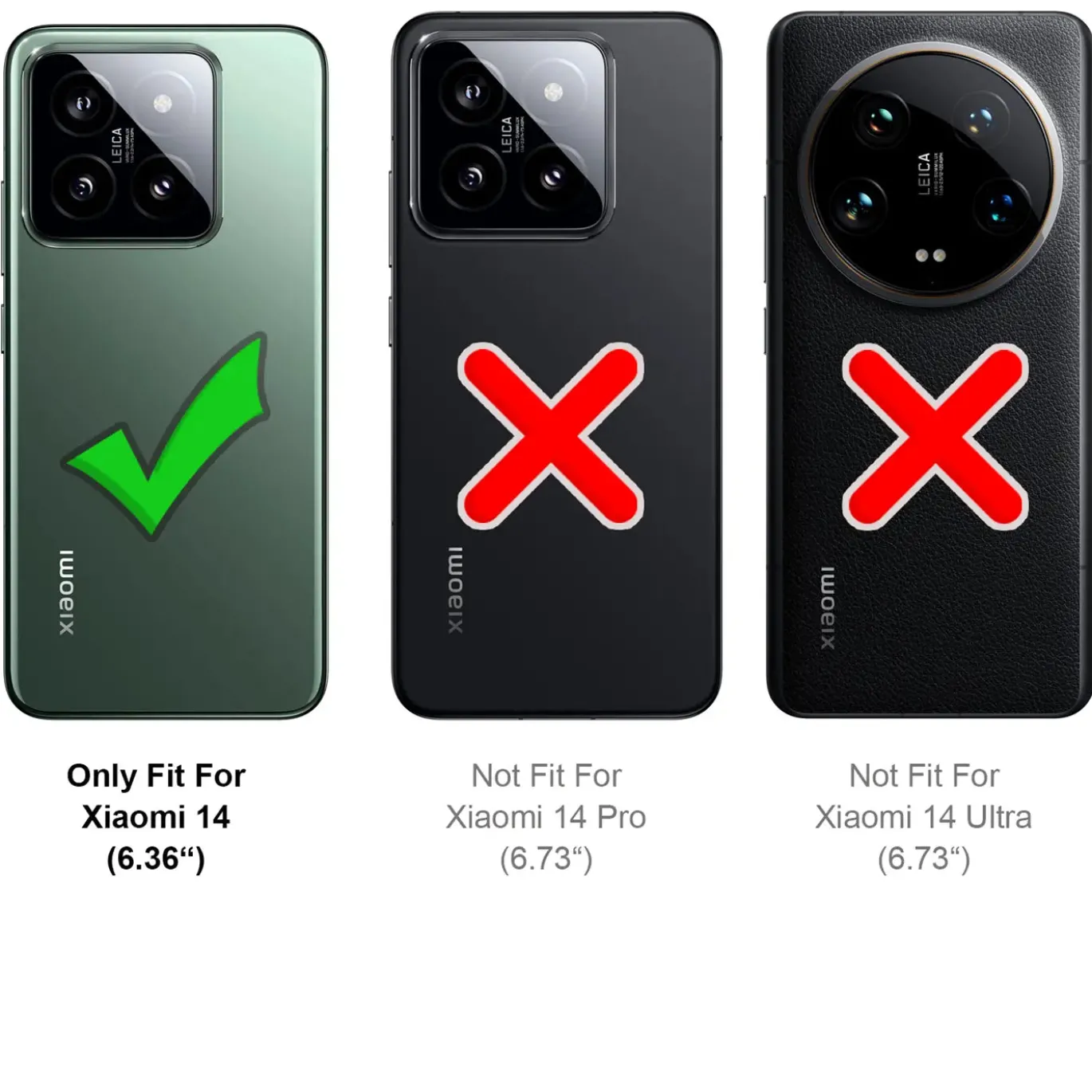 Xiaomi 14 - Klapphülle mit Kartenfächern