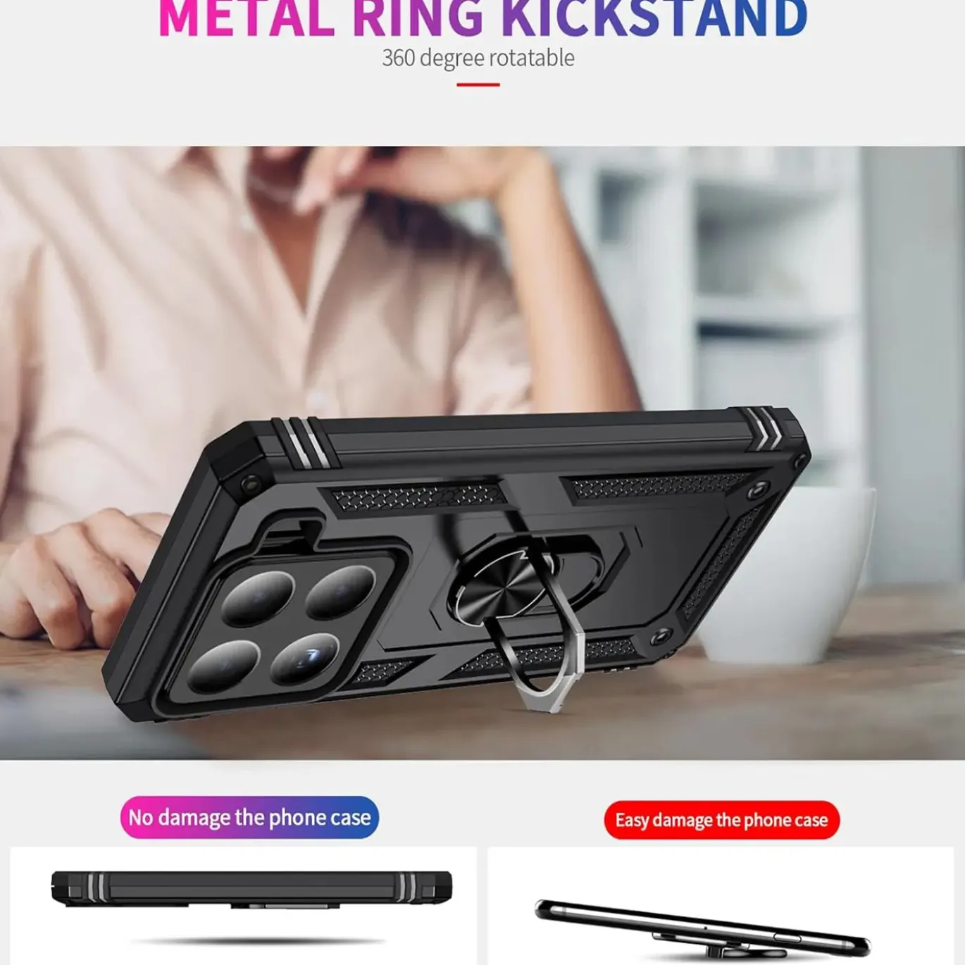 Xiaomi 15 - Outdoor Hardcase mit Ringhalter