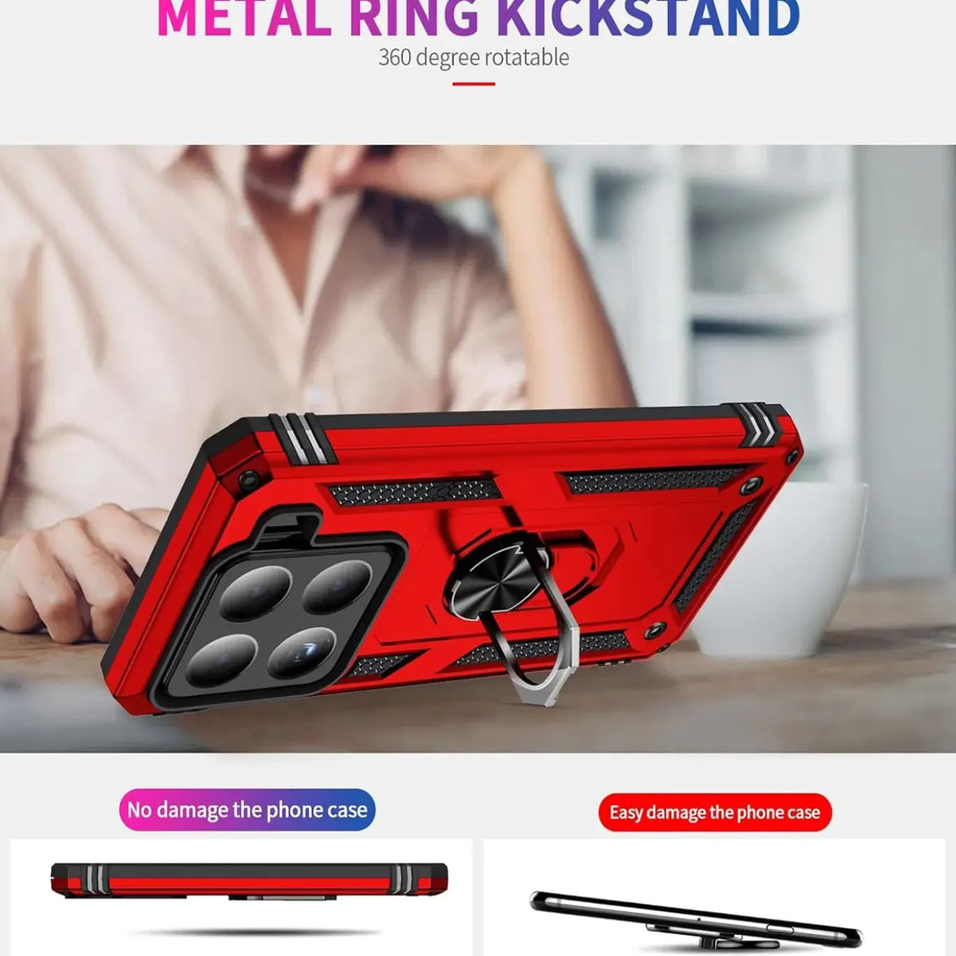 Xiaomi 15 - Outdoor Hardcase mit Ringhalter
