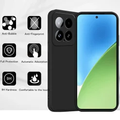 Xiaomi 15 - Slim Silikon Backcover Schwarz