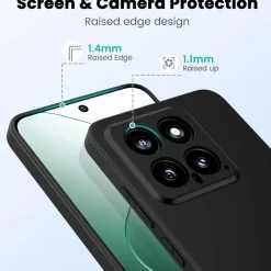 Xiaomi 14 - Slim Silikon Backcover Schwarz
