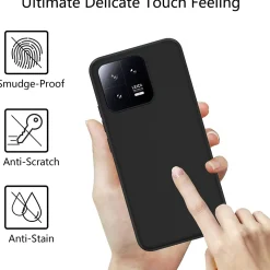 Xiaomi 13 - Slim Silikon Backcover Schwarz