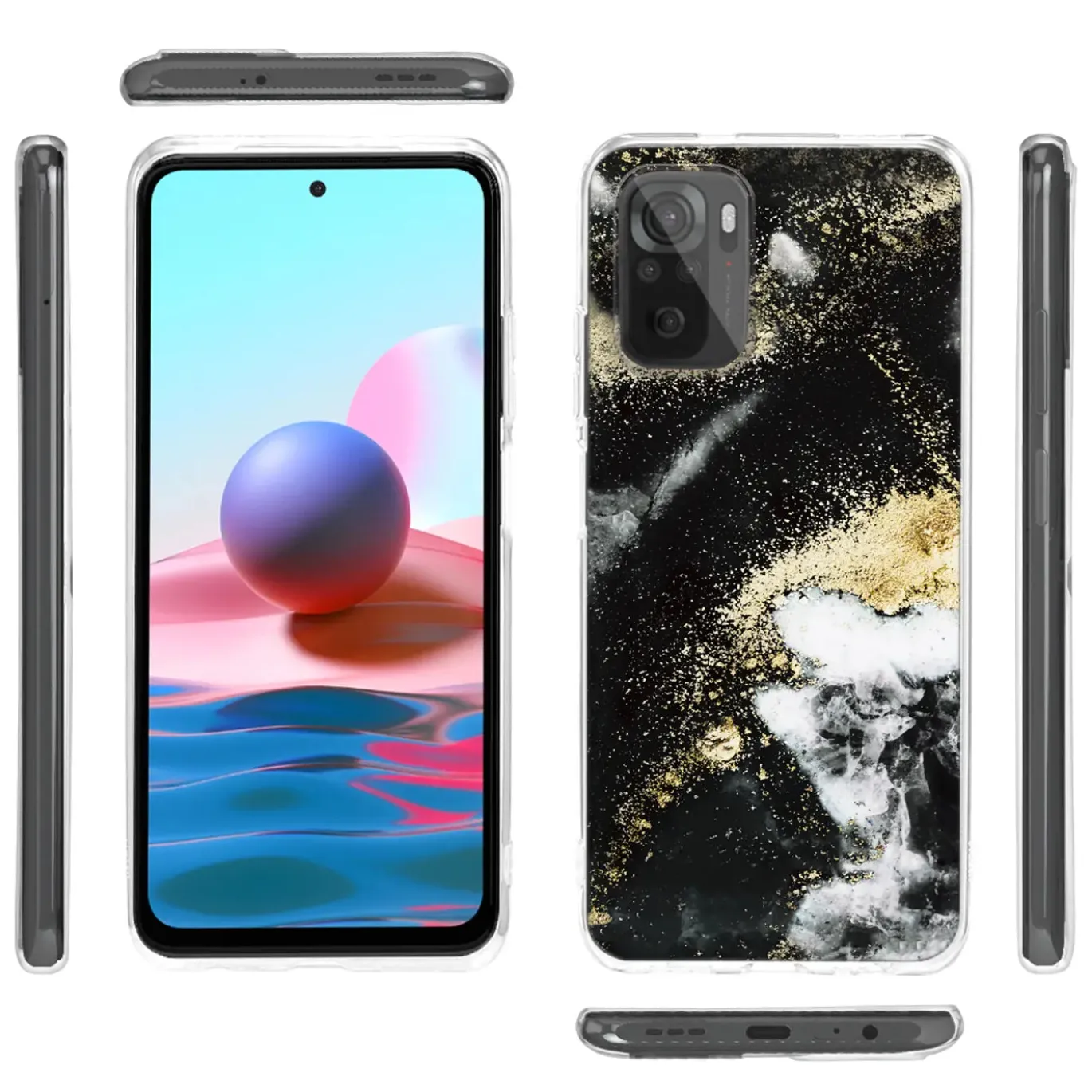 Xiaomi 12 / 12X - Marmor & Sand Design Hülle
