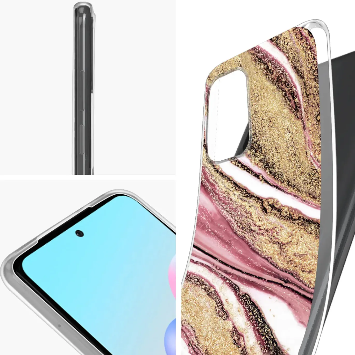 Xiaomi 12 / 12X - Marmor & Sand Design Hülle