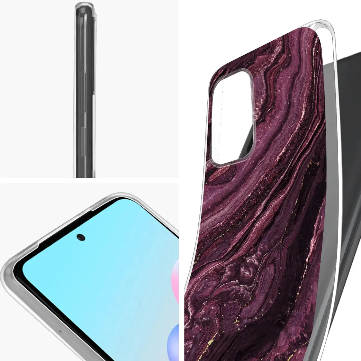 Xiaomi 12 / 12X - Marmor & Sand Design Hülle