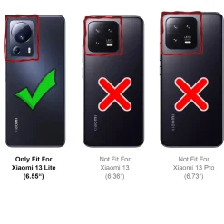 Xiaomi 13 Lite - 9H Displayschutzfolie 2x Display & Kamera