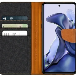 Xiaomi 12 Lite 5G - Jeanslook Klapphülle mit Kartenfach