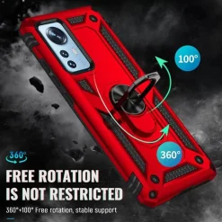 Xiaomi 12 Lite 5G - Outdoor Hardcase mit Ringhalter