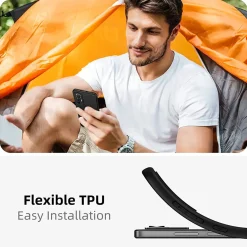 Xiaomi 12 Lite 5G - Slim Silikon Backcover Schwarz