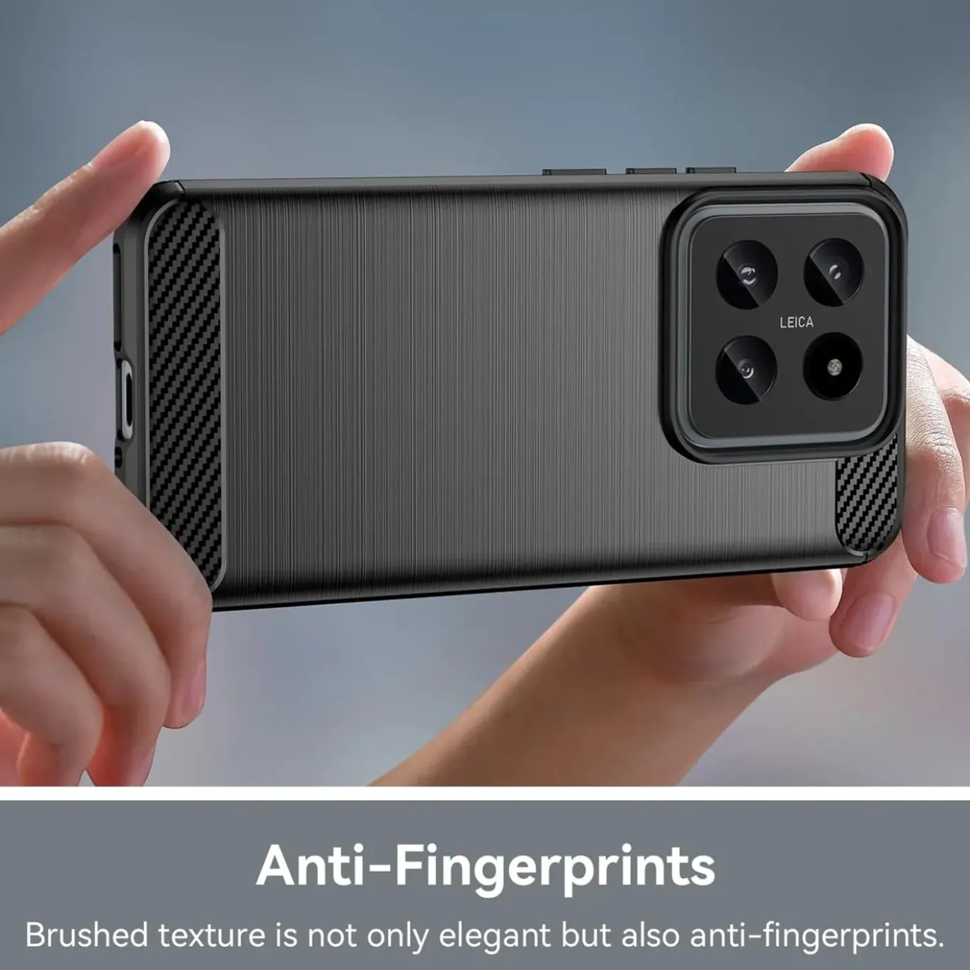 Xiaomi 14 Pro - Carbon Case Hülle, stoßfest