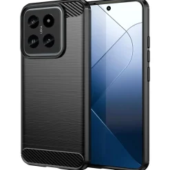 Xiaomi 14 Pro - Carbon Case Hülle, stoßfest