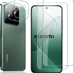 Xiaomi 14 Pro - 9H Displayschutzfolie 2x Display & Kamera