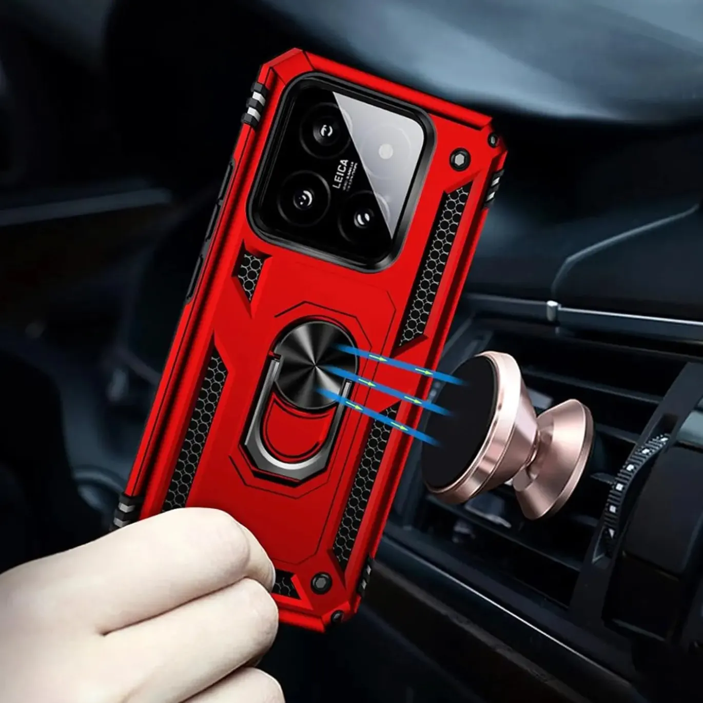 Xiaomi 14 Pro - Outdoor Hardcase mit Ringhalter