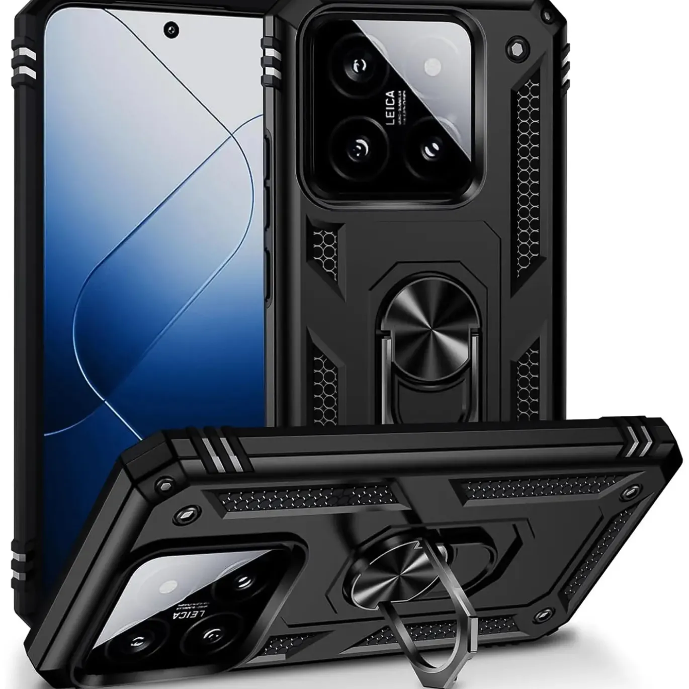 Xiaomi 14 Pro - Outdoor Hardcase mit Ringhalter