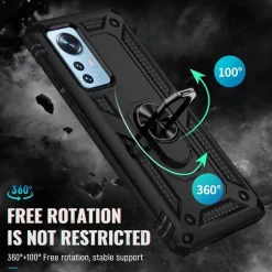 Xiaomi 12 Pro - Outdoor Hardcase mit Ringhalter