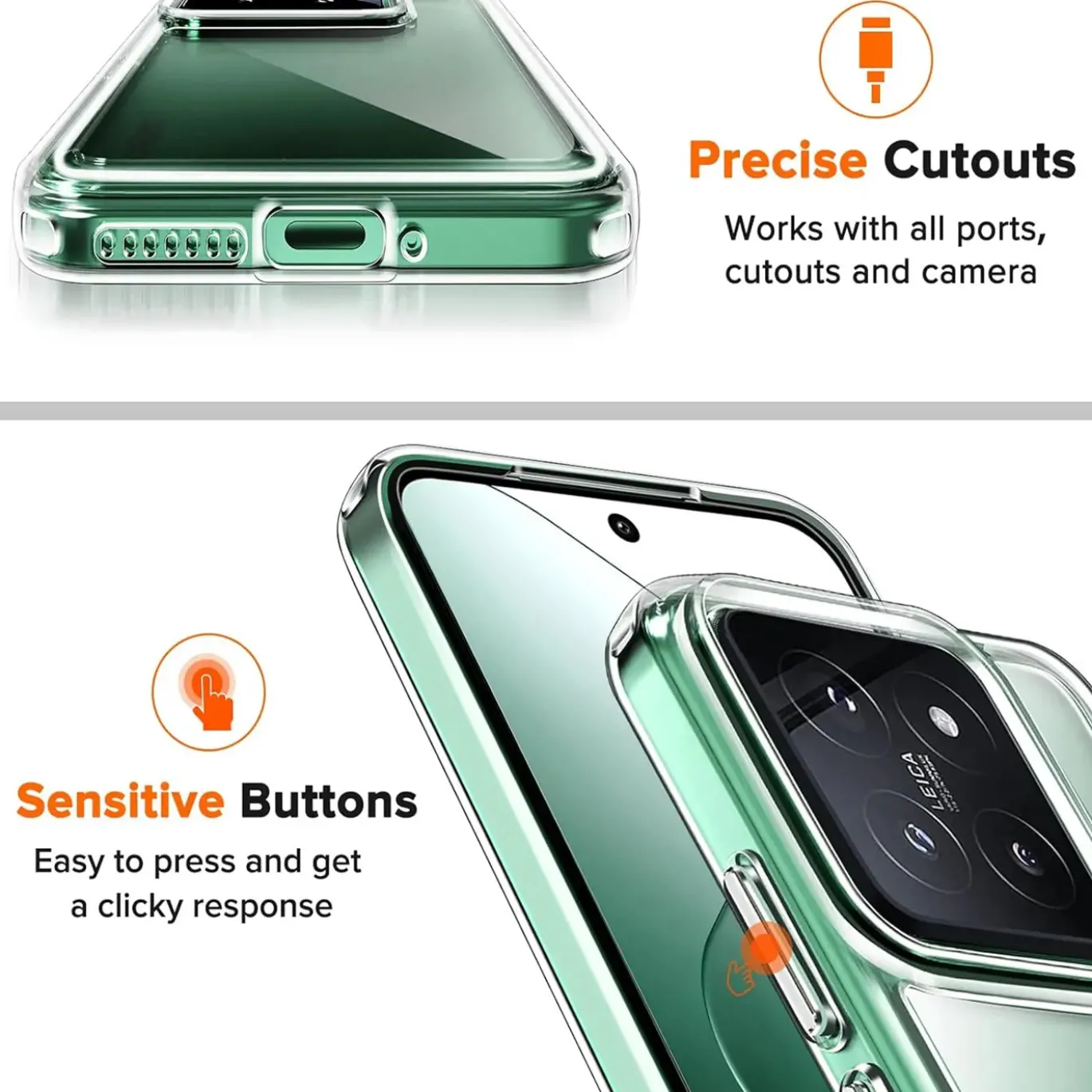 Xiaomi 14 Pro - Slim Clear Case Hülle